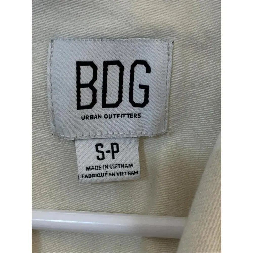 BDG Urban Outfitters utility jumpsuit Snaps Pockets Straight Leg Small - Picture 2 of 13